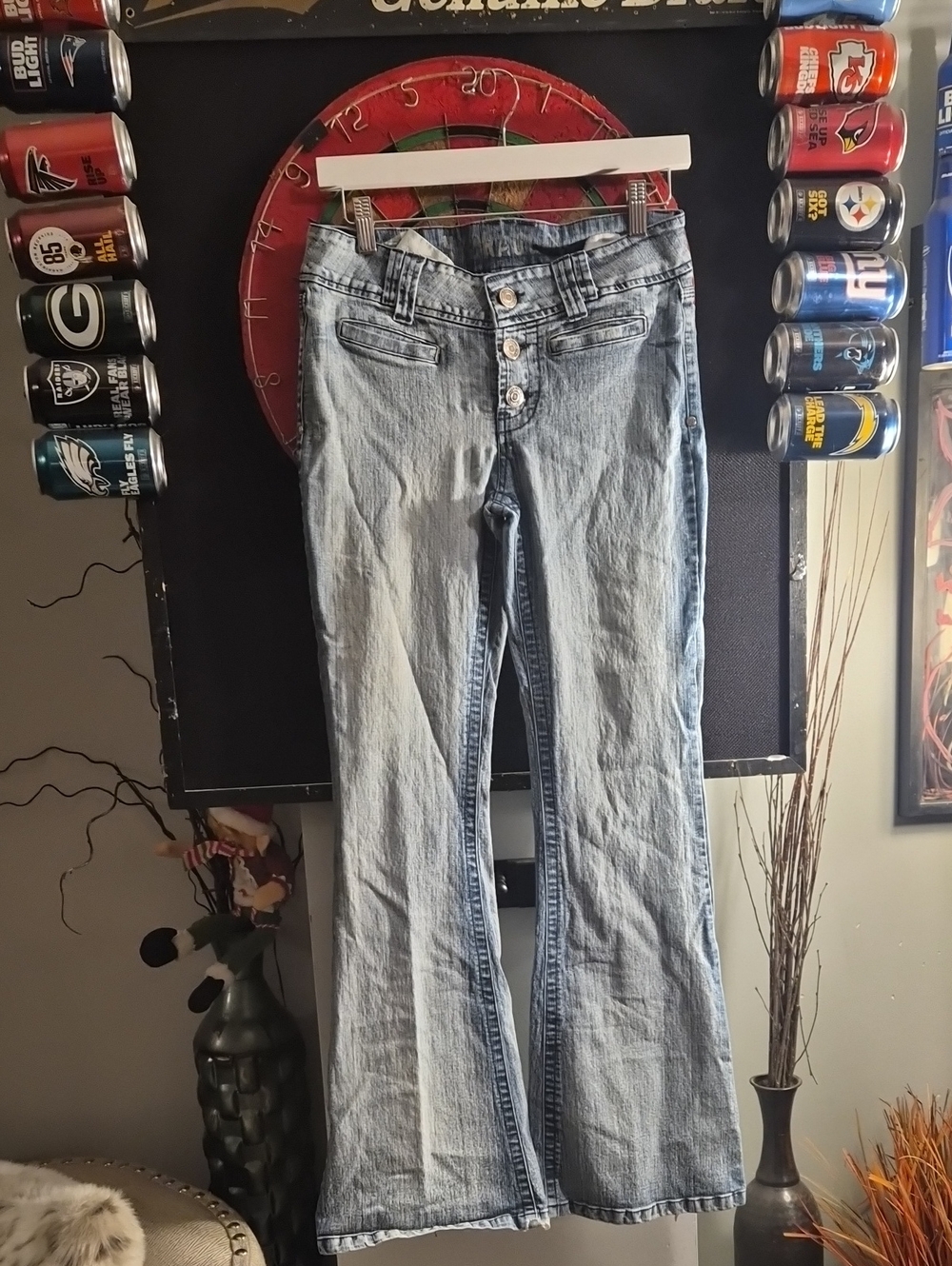 Light Wash Women’s Bootcut Jeans - Casual Everyday Style hydraulic